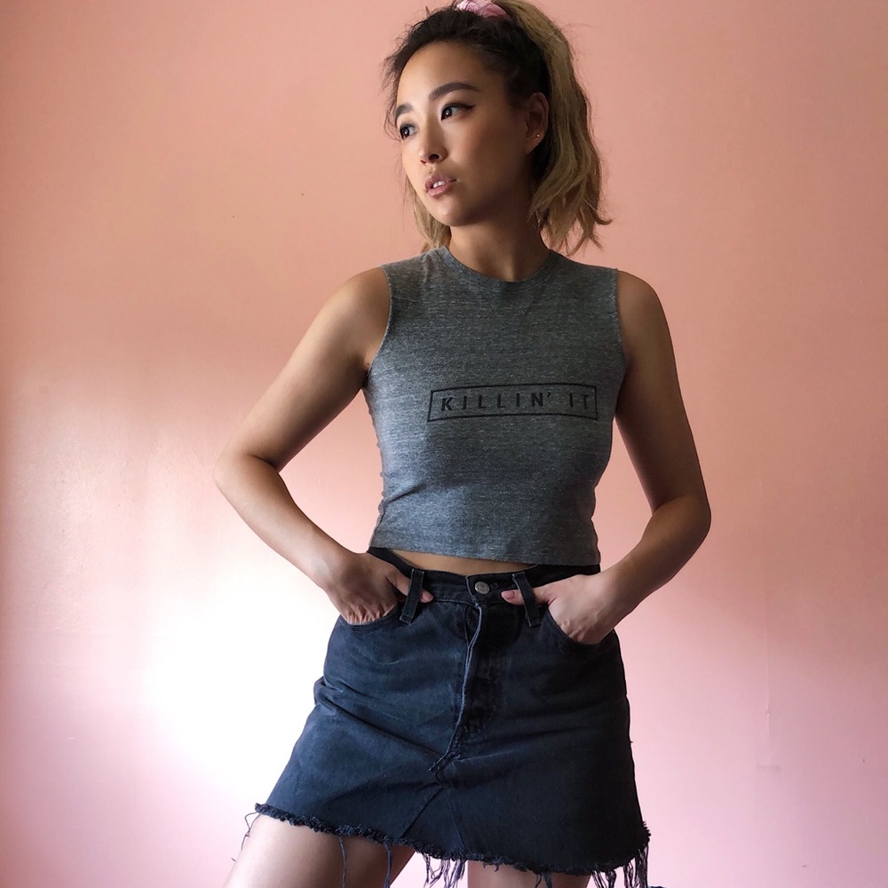 Vintage Killin It Logo Tank Top